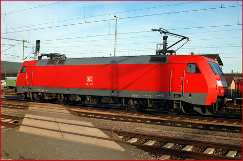Baureihe Br 152 in Saalfeld