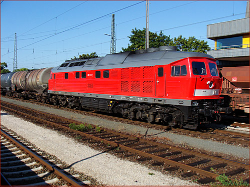 DB Baureihe 232 im Güterbahnhof Lichtenfels  	