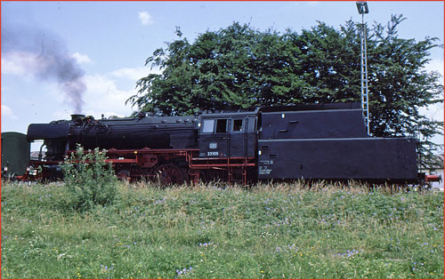 Baureihe BR 23 Dampflok des Nürnberger Depots