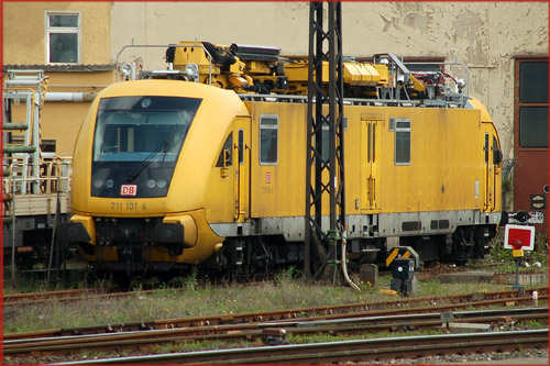 Turmtriebwagen der Baureihe 711 in Würzburg