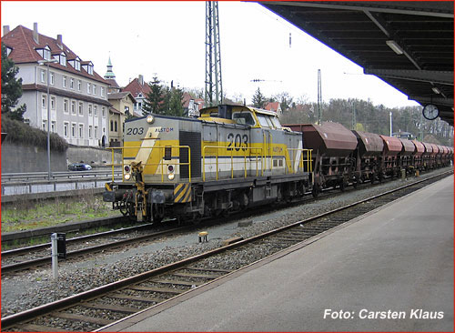 Baureihe Br 203 in Coburg