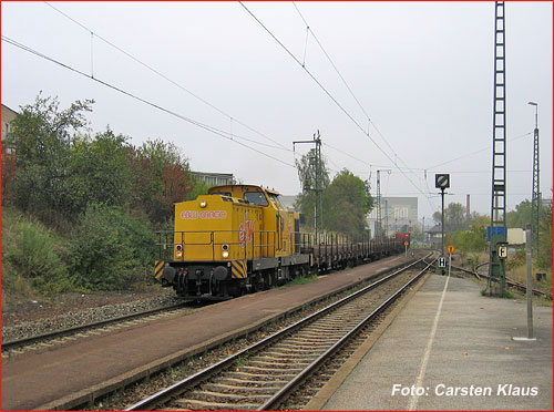 EBW Cargo Bauzug bei Ebersdorf